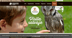 Desktop Screenshot of parquedecabarceno.com